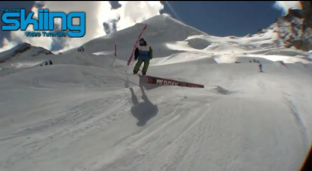 How to ride a ski Box rotate
